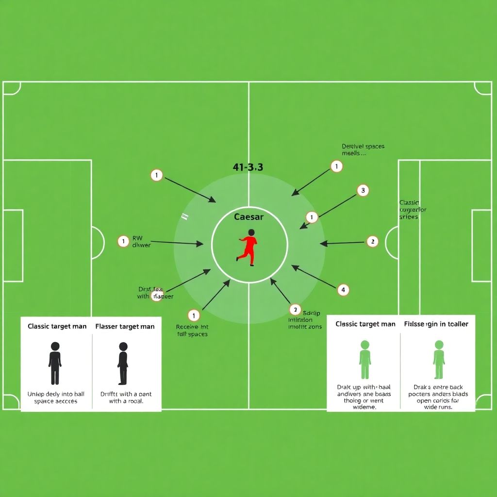Роль нападающего-цезаря: центральная роль в атаке и ключ к результативности
