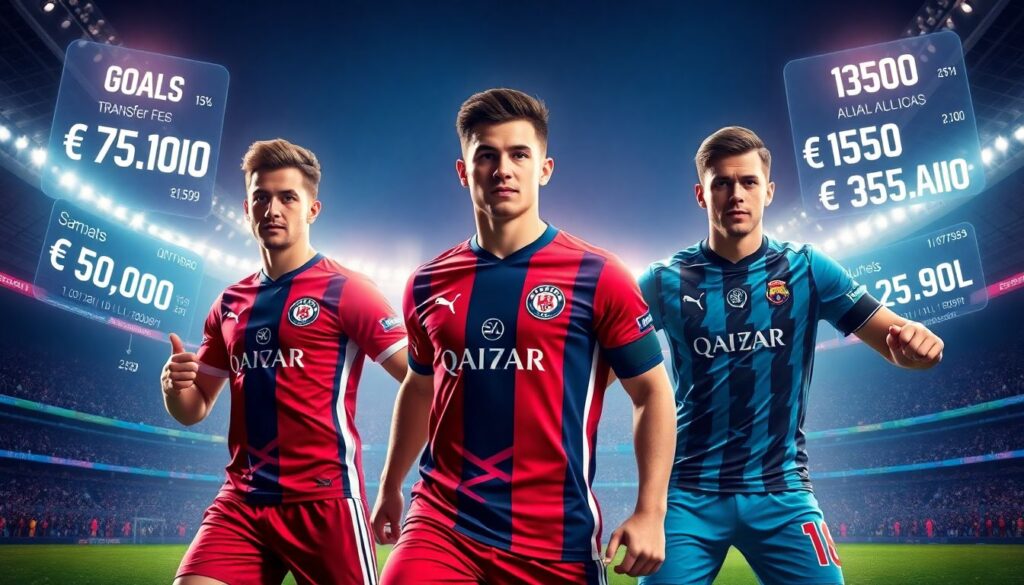 Прошлые и настоящие звезды атакующего футбола - иллюстрация