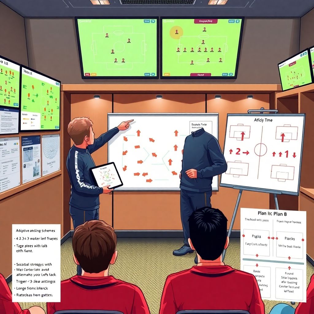Адаптация атакующих схем под стиль соперника в современном футболе