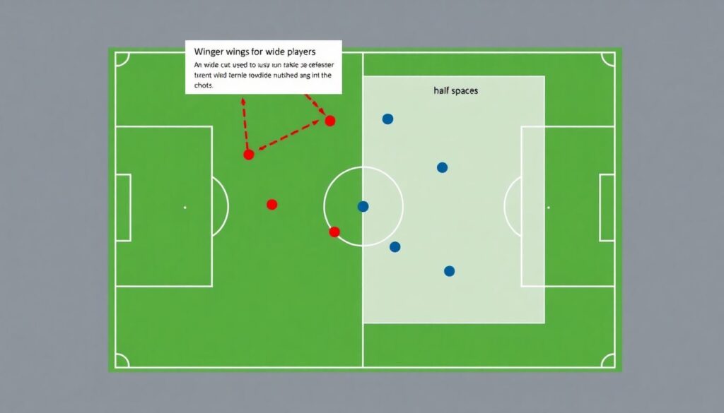 Эволюция атакующей тактики в современном футболе - иллюстрация