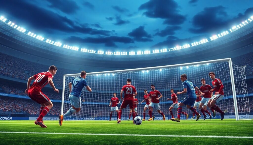 Гол в дальний угол: техника исполнения и примеры - иллюстрация