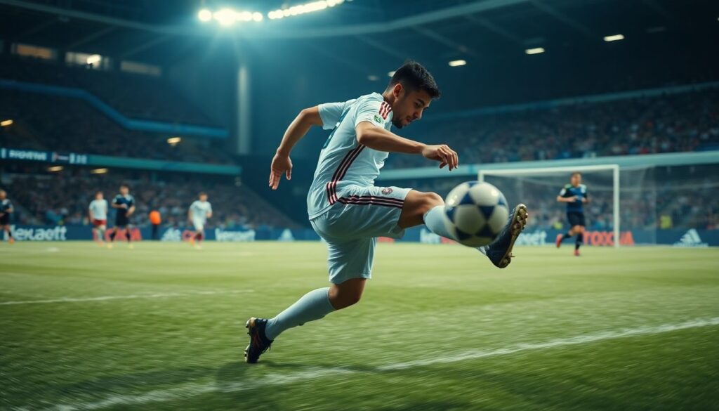 Хитрости финтов: как обмануть защитника перед ударом - иллюстрация