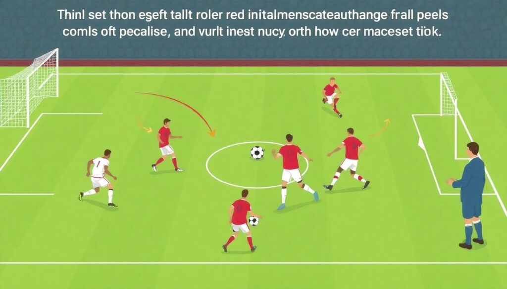Тактика на стандартах: угловые и штрафные - иллюстрация