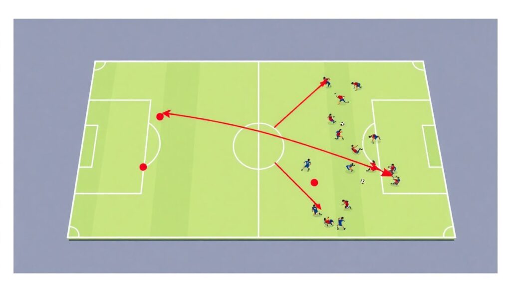 Эффективность прессинга по секторам поля - иллюстрация