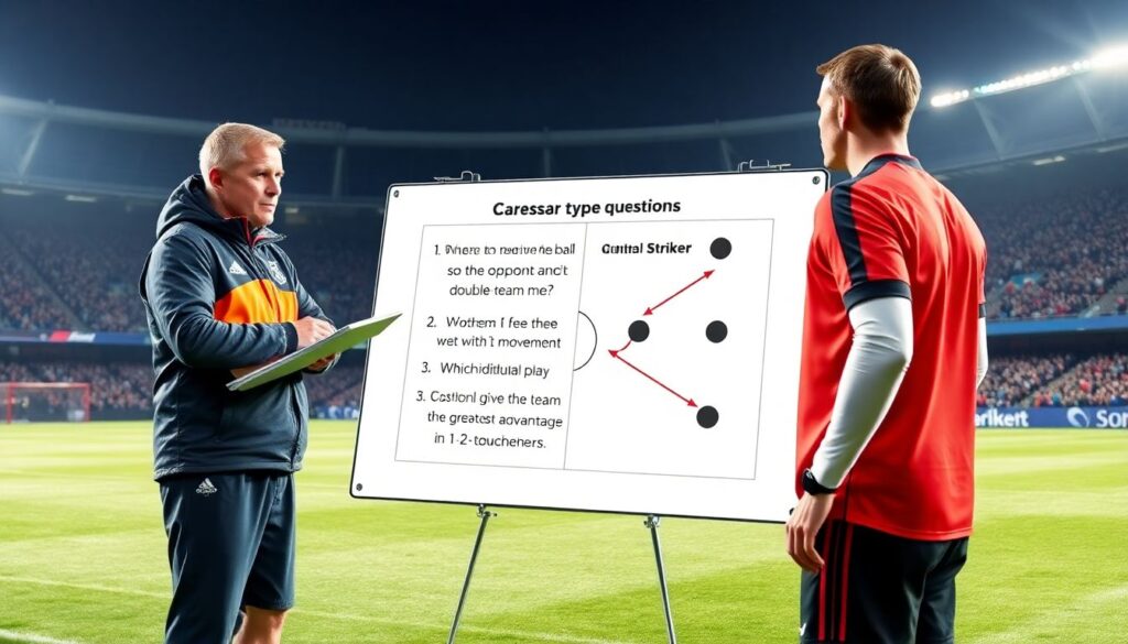 Роль нападающего-цезаря: центральная роль в атаке - иллюстрация