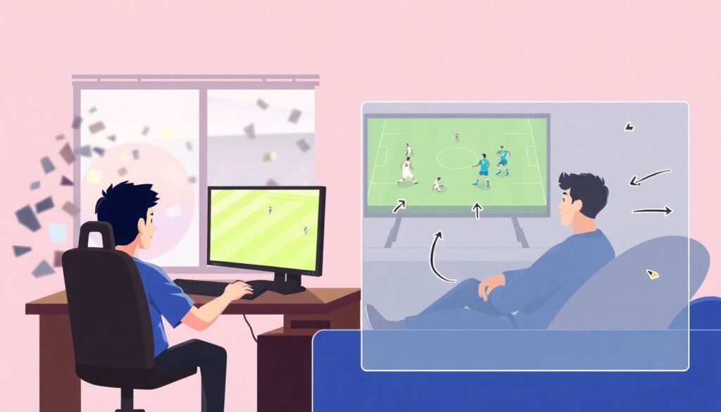 Как развить футбольную зрительную память для атак - иллюстрация