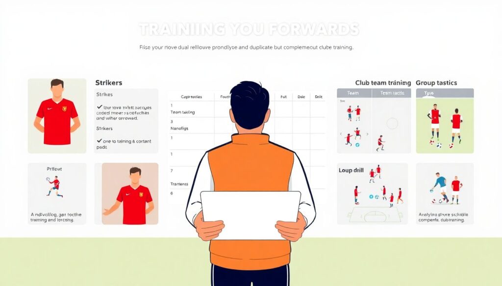 Современная школа форвардов: стиль и техника - иллюстрация