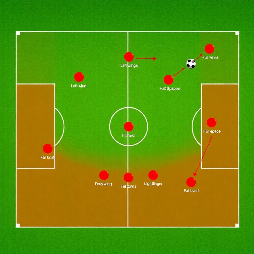 Как правильно распределять зоны на поле в атаке для эффективной игры