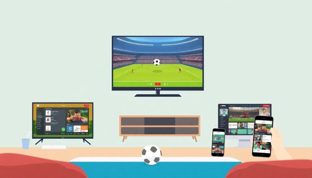 График уик-эндовых матчей и их голевые эпизоды - иллюстрация