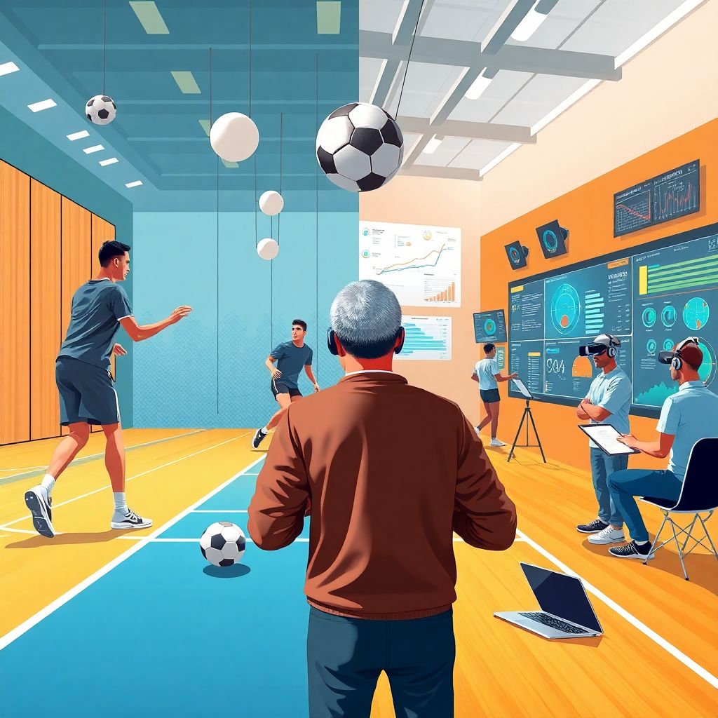 Как тренировать глаза на движение мяча для улучшения реакции и точности