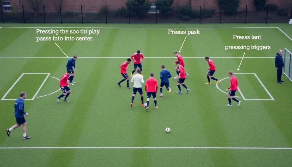 Как читать прессинг соперника во время атаки - иллюстрация