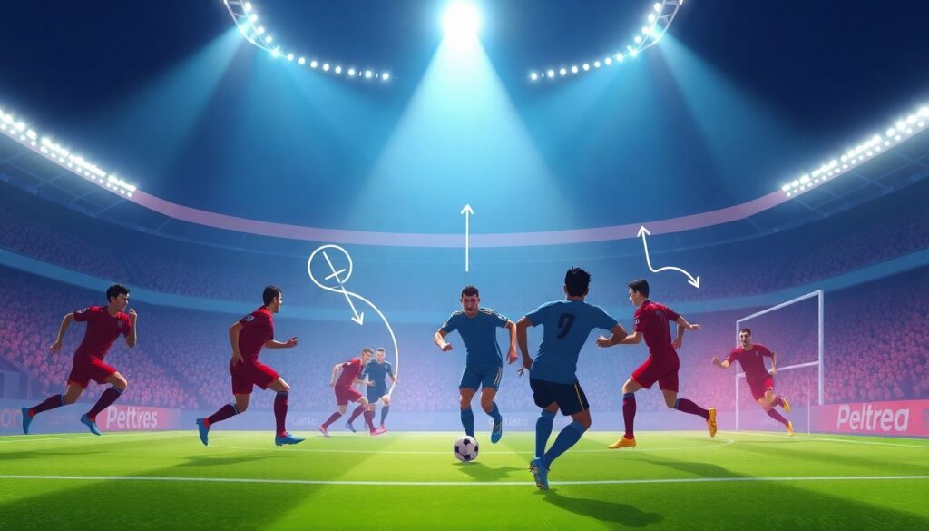 Как читать прессинг соперника во время атаки - иллюстрация