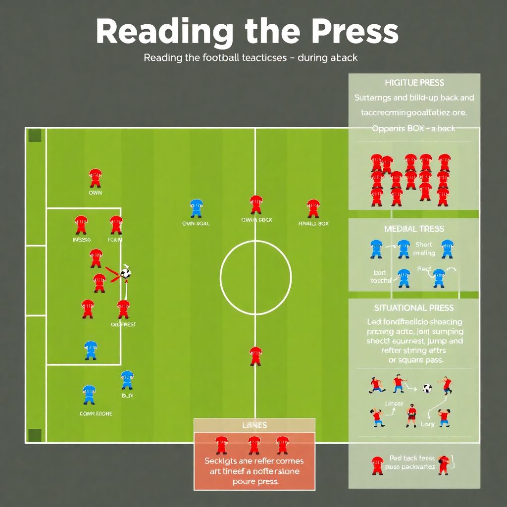 Как читать прессинг соперника во время атаки и находить свободные зоны
