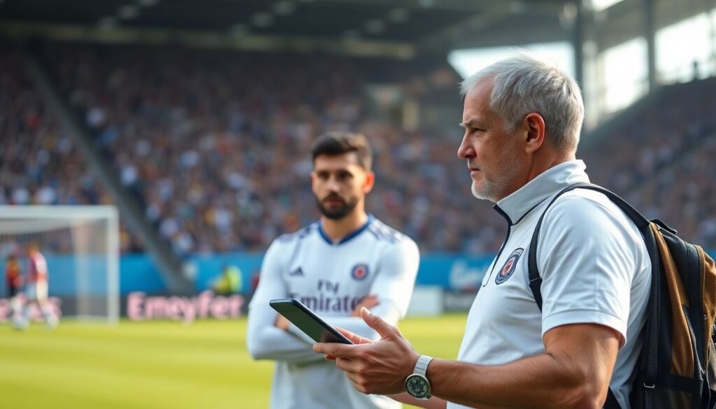 Грамотный выбор центрального нападающего для команды - иллюстрация