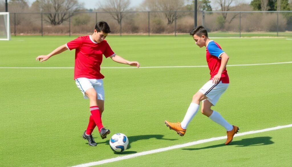 Секреты точной передачи в зону пенальти - иллюстрация