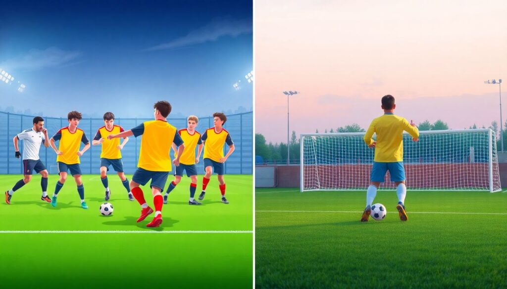 Анатомия удара: техника и школа владения мячом - иллюстрация