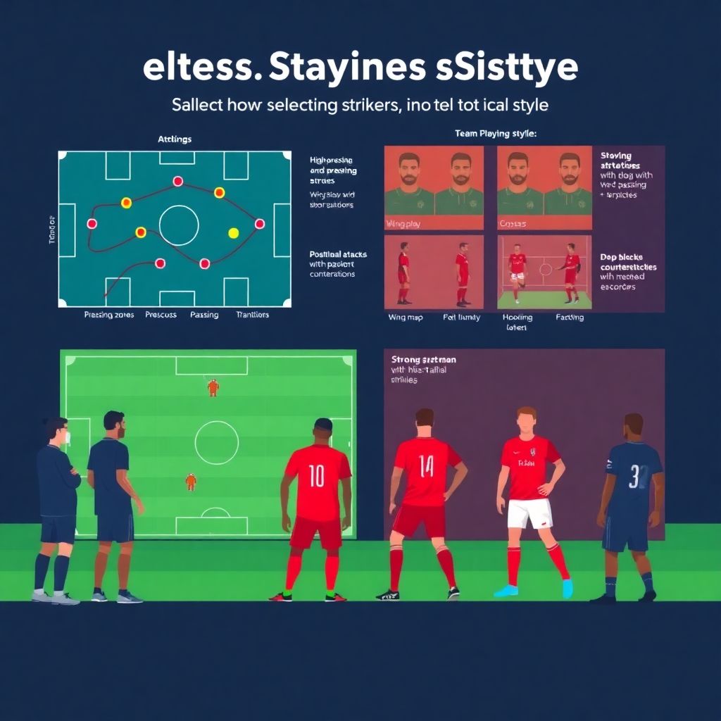 Как подбираются нападающие под стиль команды в современном футболе
