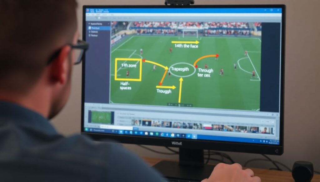 Как анализировать игру центральной линии атаки - иллюстрация