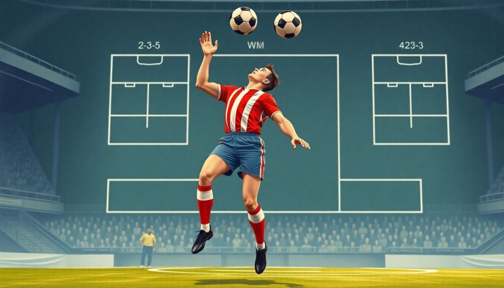 История появления и развития амплуа нападающего - иллюстрация