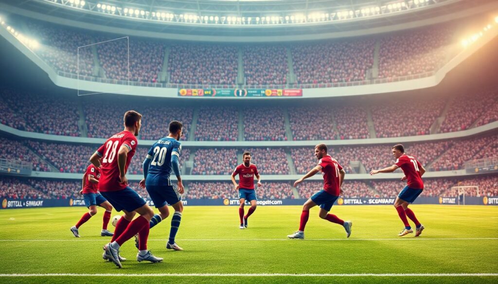 Обогащение атакующей игры через командное взаимодействие - иллюстрация