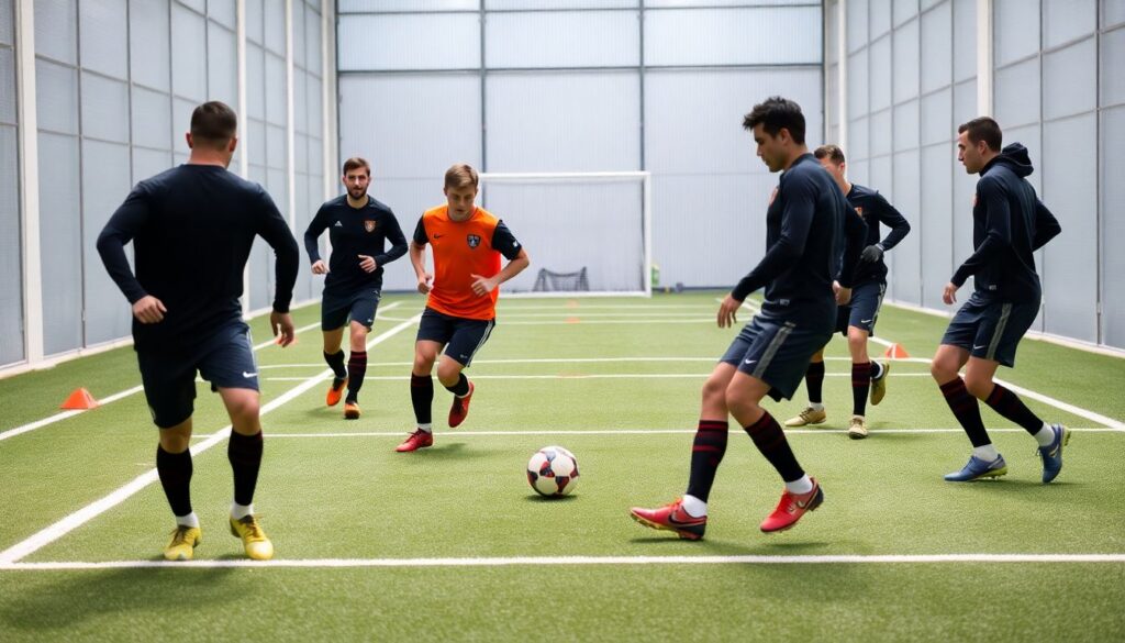 Секреты контроля мяча в условиях высокой плотности - иллюстрация