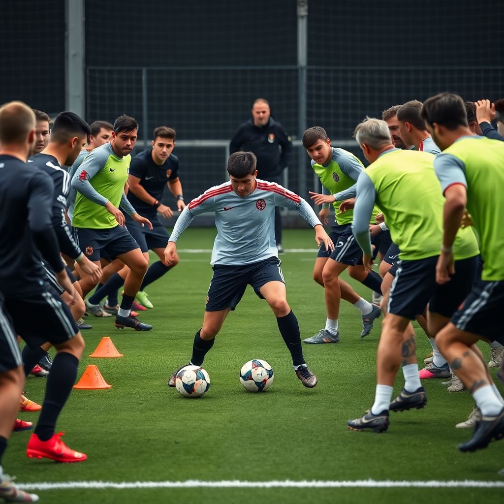 Секреты контроля мяча в условиях высокой плотности на поле