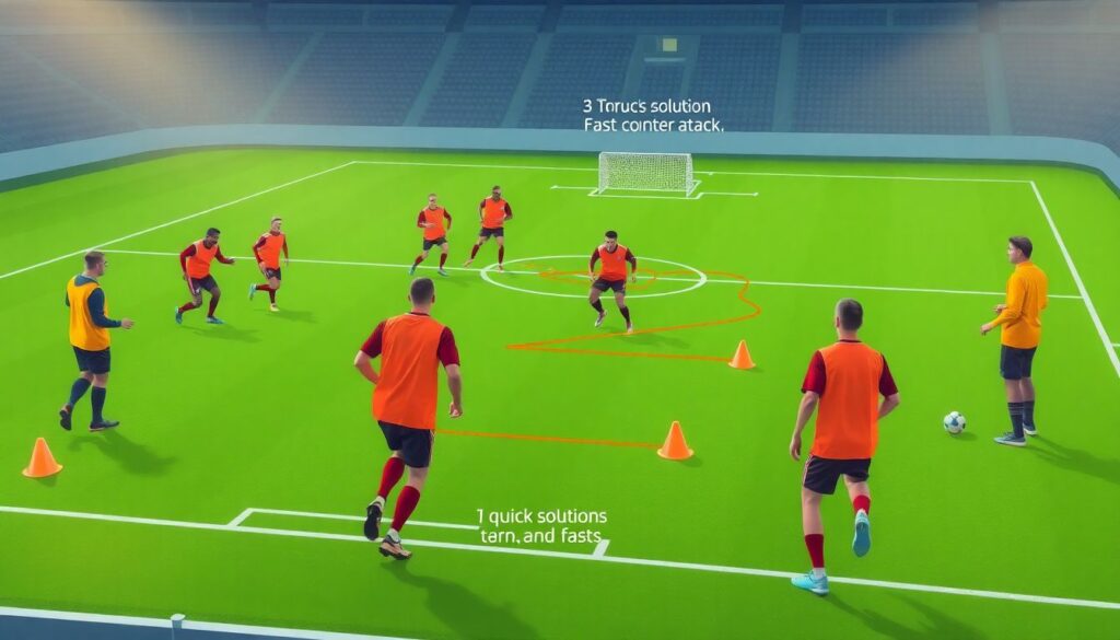 Тактика в переходной игре: из защиты в атаку за 5 секунд - иллюстрация