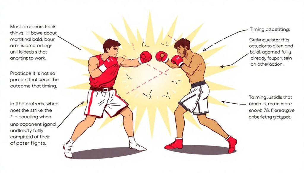 Как выбрать идеальный момент для удара - иллюстрация