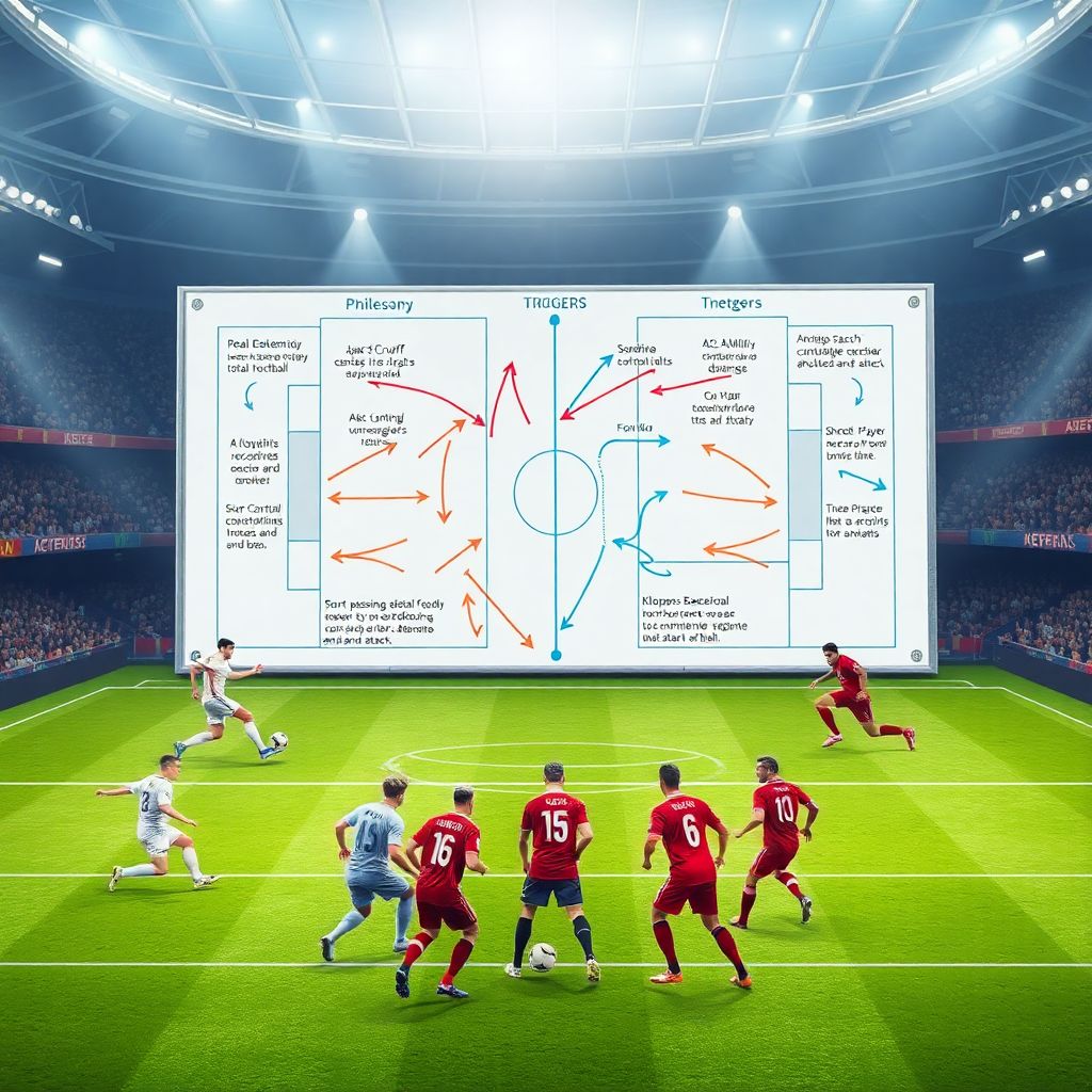 Истории легендарных клубов и их атакующей философии в мировом футболе