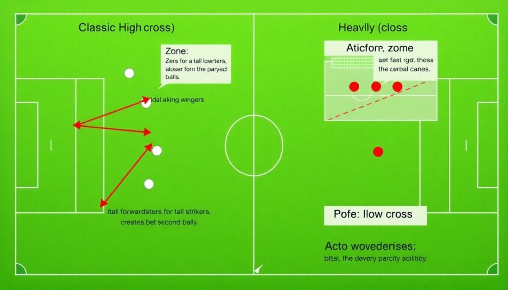 Разбор роли флангов в создании голевых ситуаций - иллюстрация