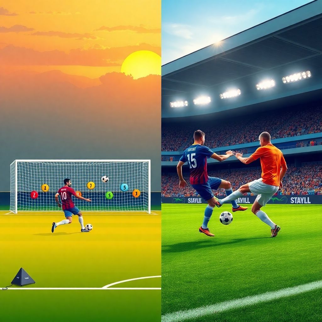 Точность ударов в футболе: как развивать её на тренировке и в матче