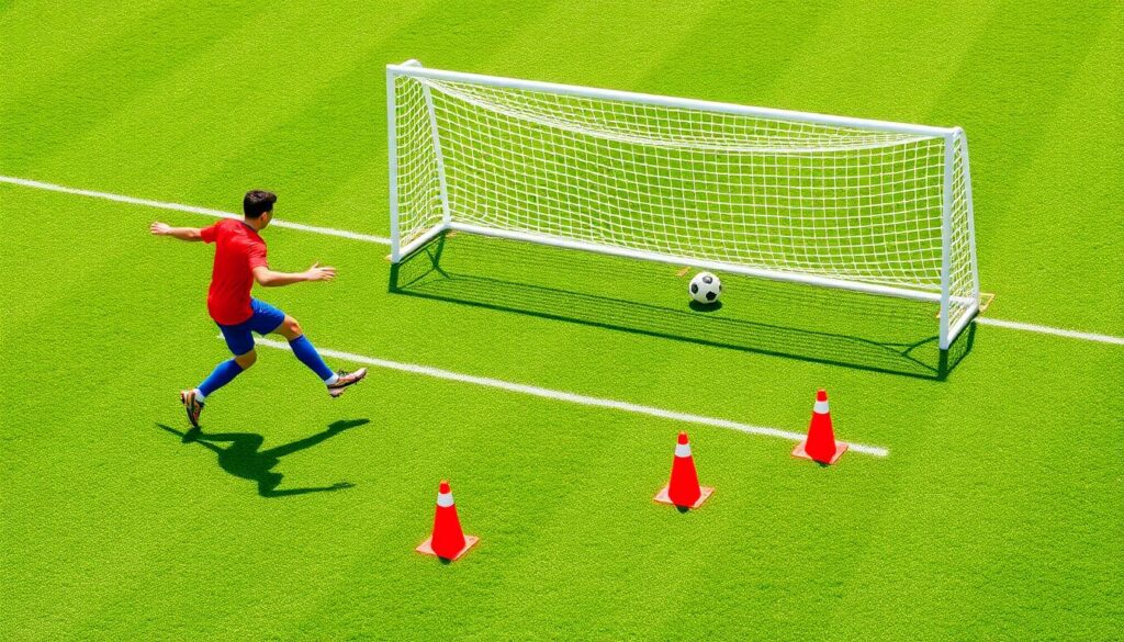 Лучшие техники завершения голевых передач - иллюстрация