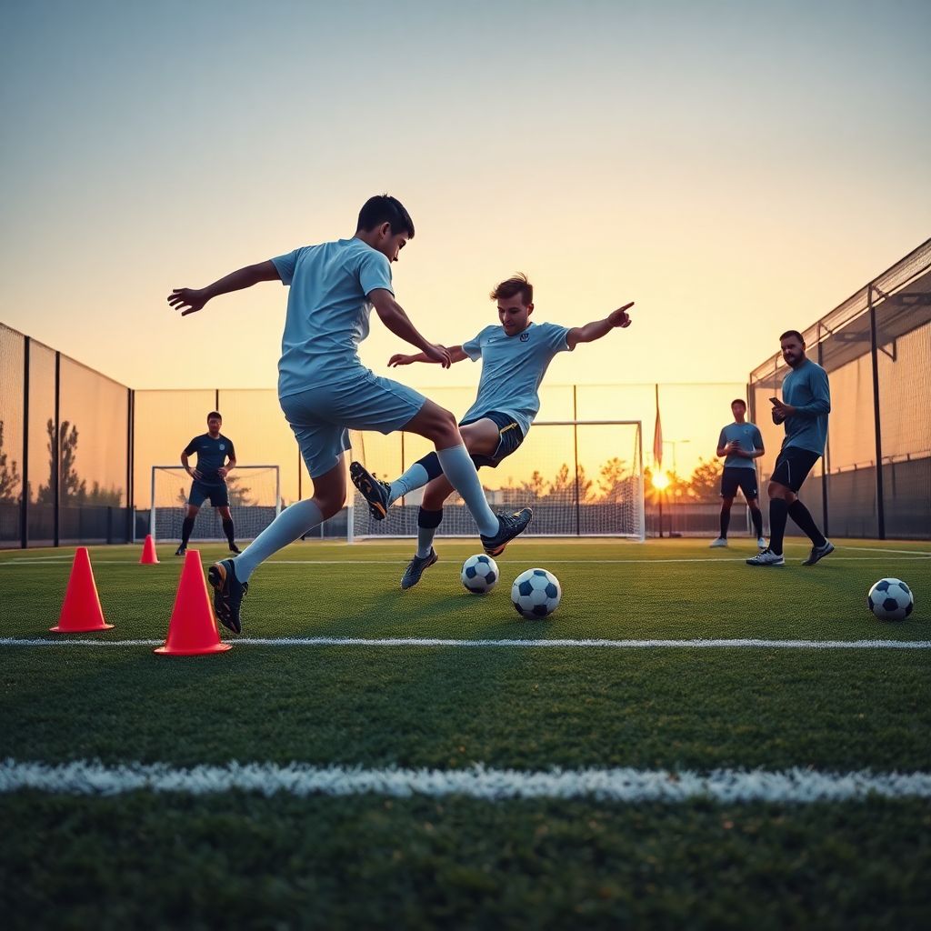 Лучшие техники завершения голевых передач в современном футболе