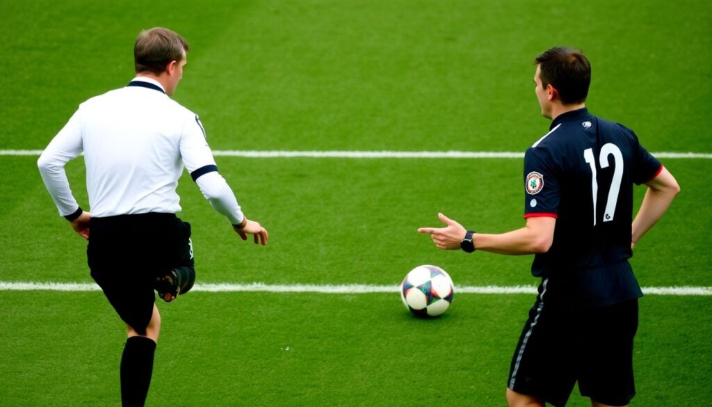 Гол от развязки до финального свистка - иллюстрация