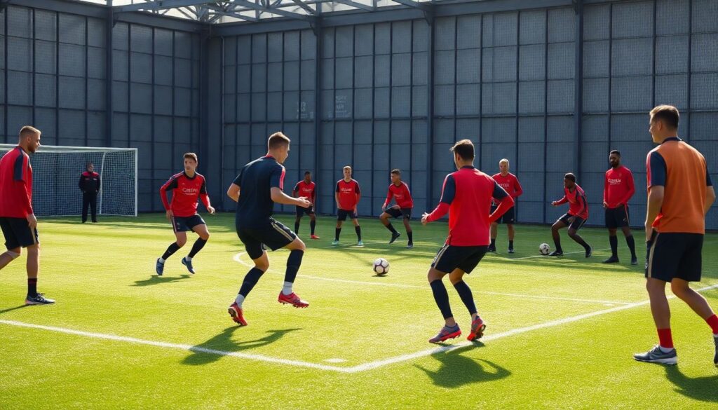 Атака против прессинга: варианты обыгрыша - иллюстрация