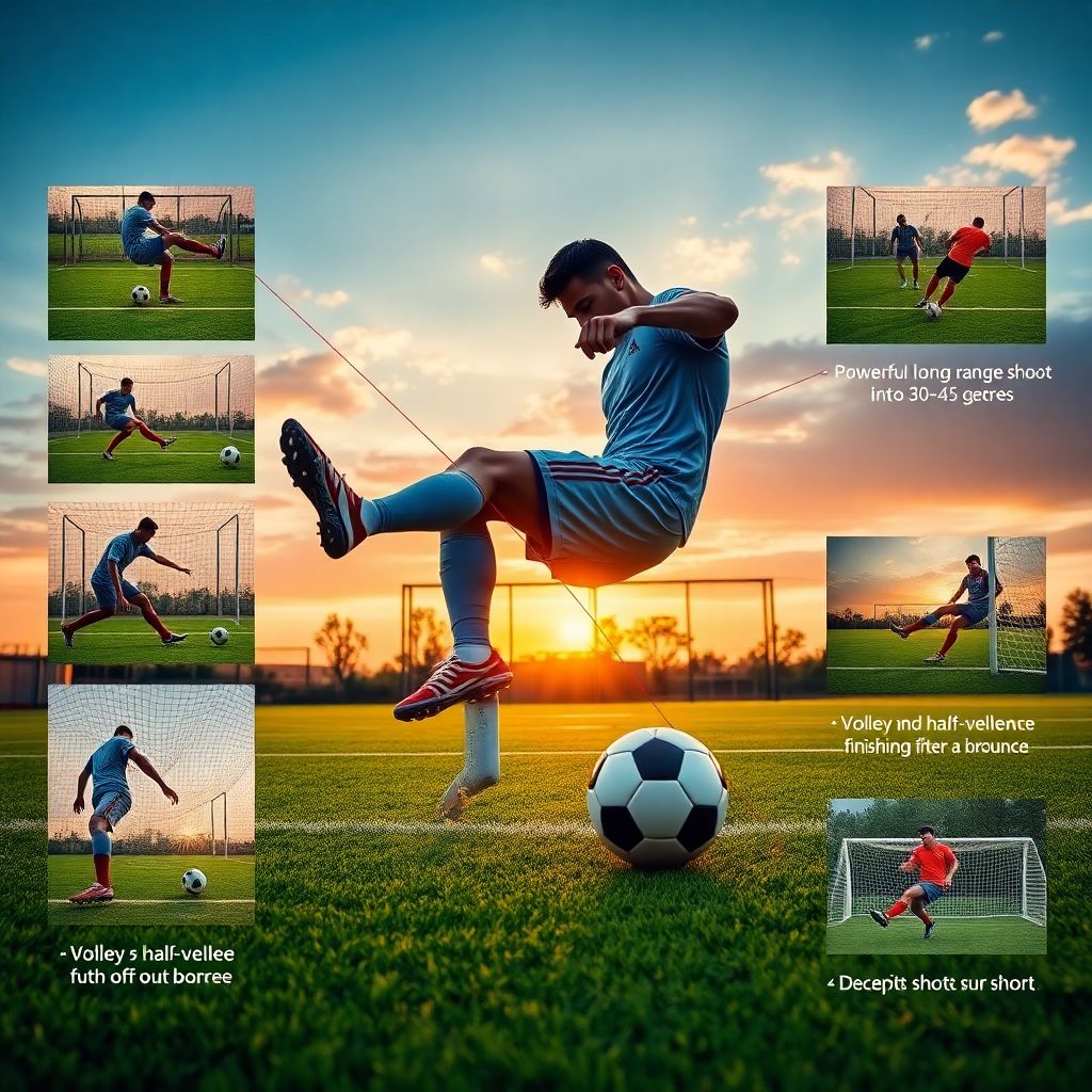 Тактики и техника ударов по воротам в футболе: как бить точно и сильно