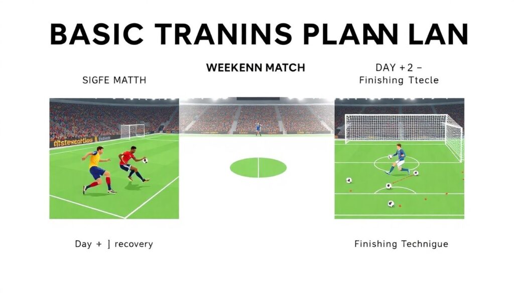 Идеи для атакующего расписания на неделю - иллюстрация