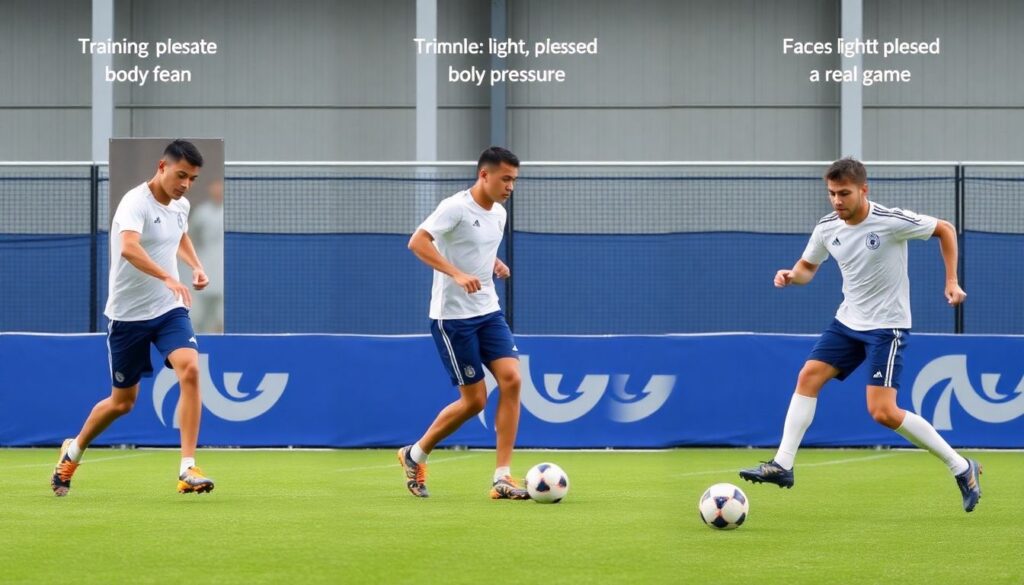 Как правильно обучать финтам и обводкам на поле - иллюстрация