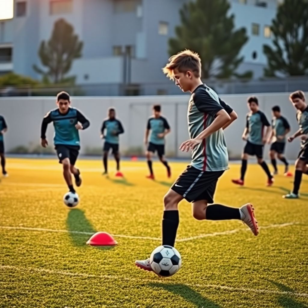 Обучение финтам и обводкам на поле: как правильно тренировать игроков