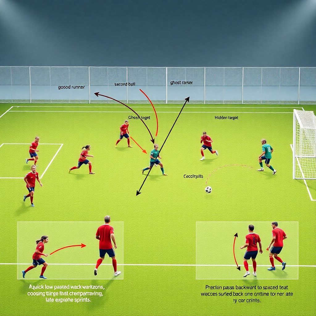 Разбор вариаций стандартов для атакующих команд в современном футболе