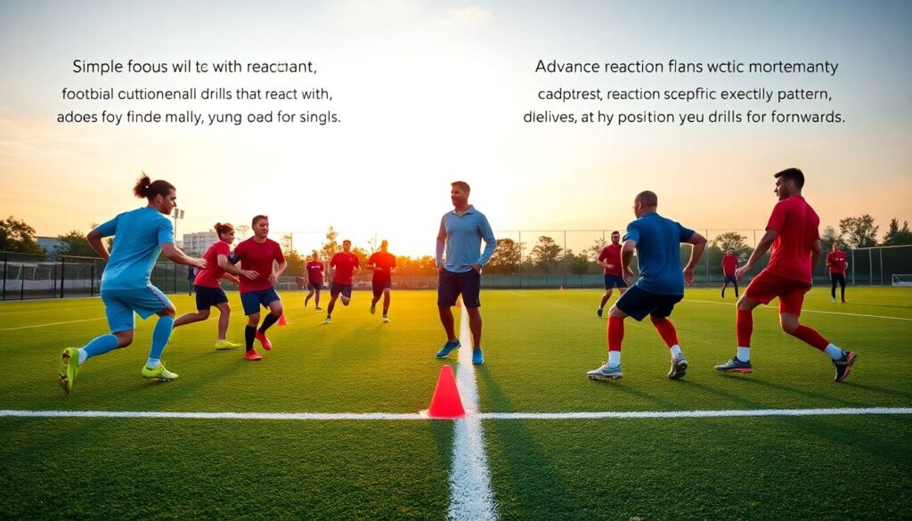 Как развивать скорость реакции нападающего - иллюстрация