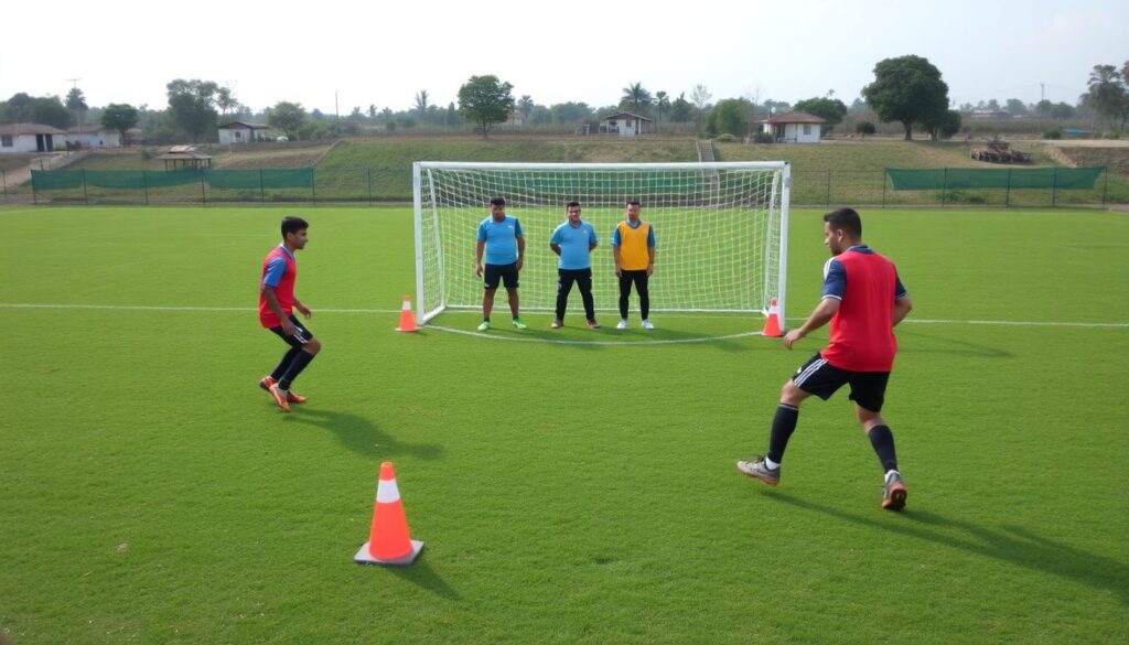 Как повысить точность передач в штрафной - иллюстрация