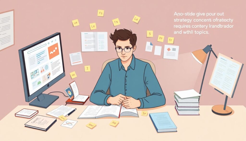 Генератор идей для атакующих тем блога - иллюстрация