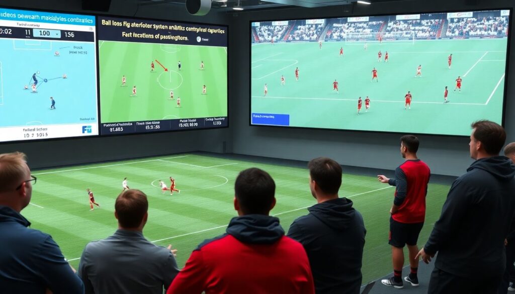 Как улучшить игру на контратаке при потере мяча - иллюстрация