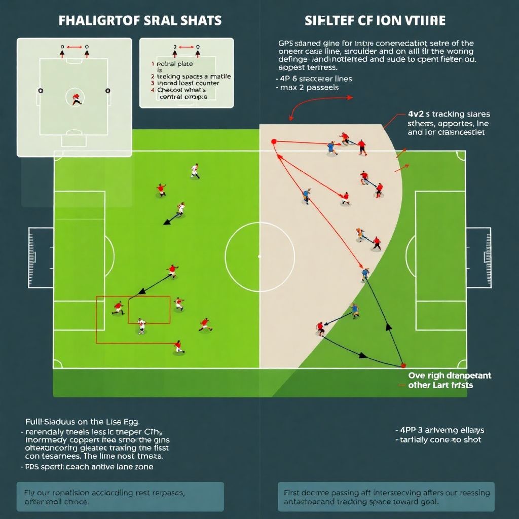 Как улучшить игру на контратаке при потере мяча в современном футболе