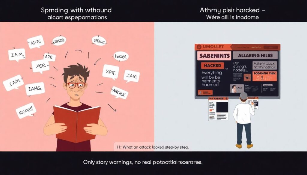 Разбор контент-идей для блога о атаке - иллюстрация