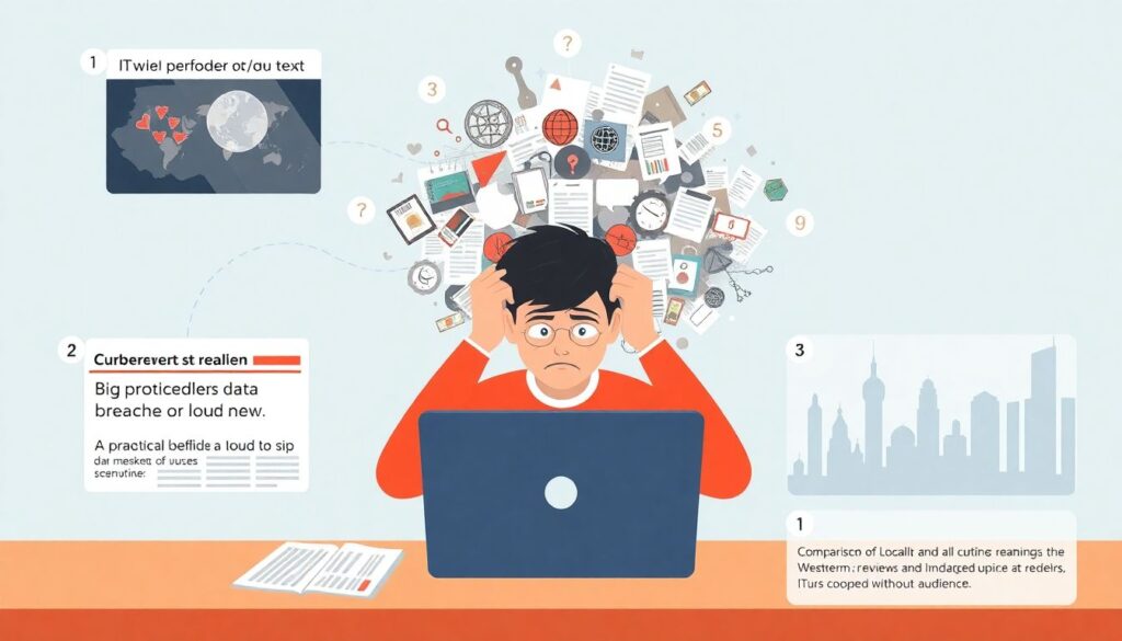 Разбор контент-идей для блога о атаке - иллюстрация