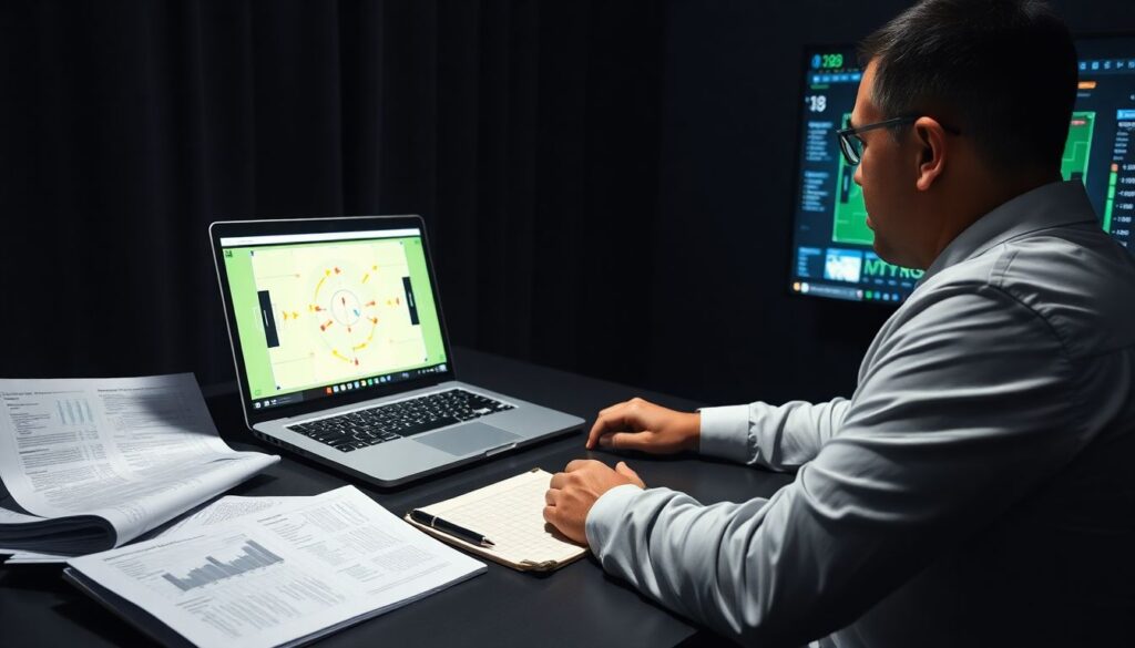 Как анализировать тактику противника перед матчем - иллюстрация