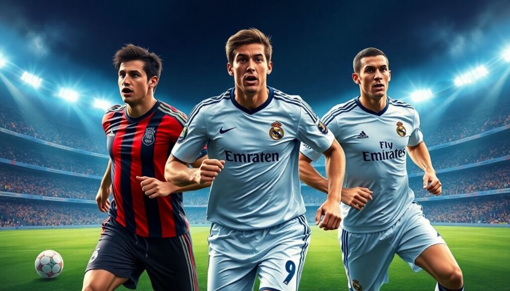 Истории великих трио атакующих игроков - иллюстрация