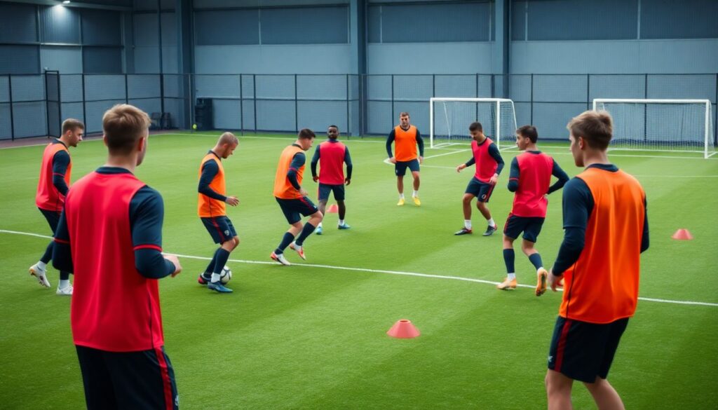 Как усилить сотрудничество между полузащитами и нападающими - иллюстрация